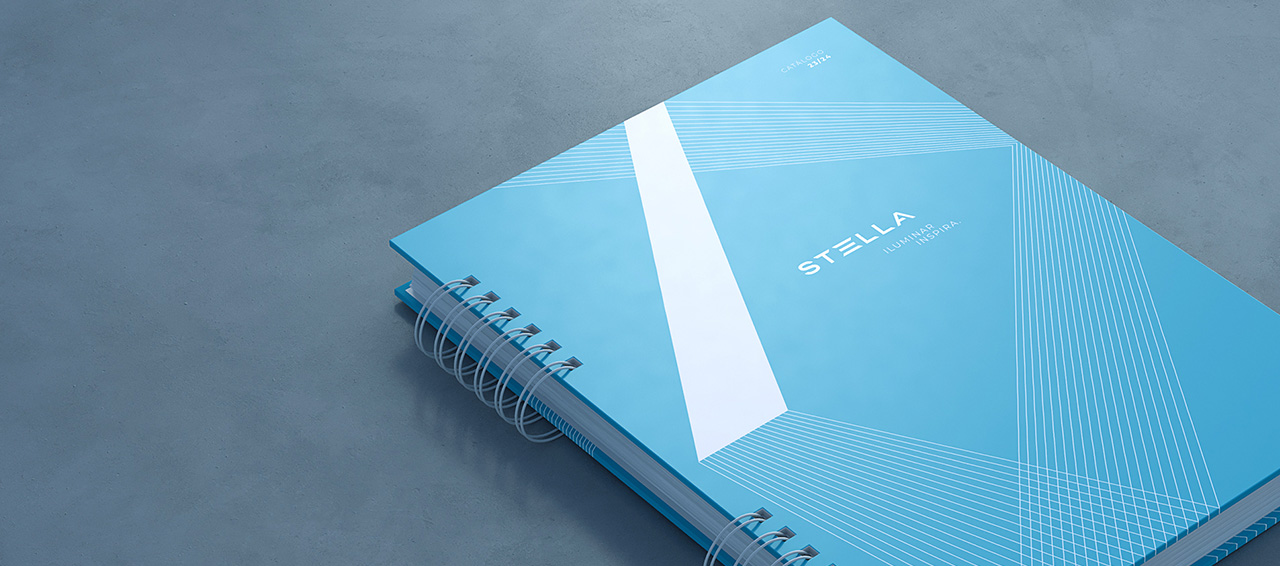 O novo catálogo da Stella Iluminação chegou repleto de novidades autorais para 2024.