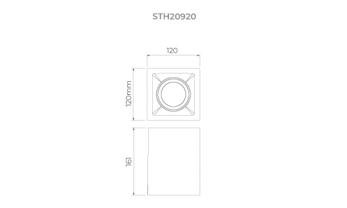 Square Out PAR20