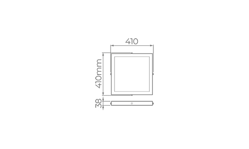 SURFACE MOUNTED PANEL EVO