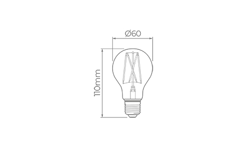 VINTAGE FILAMENT LED BULB