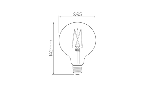 BALLOON VINTAGE FILAMENT G95